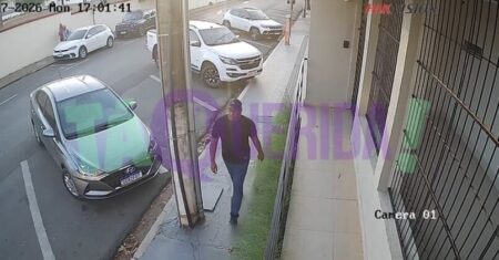 Vídeo mostra homem atacando sexualmente empresária na frente do filho de 5 anos em MT