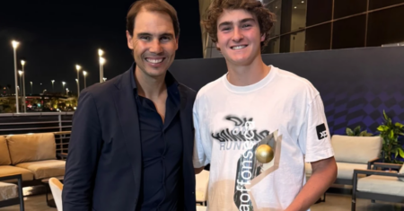 À CNN, João Fonseca diz que quer jogar como Nadal, mas aponta diferenças