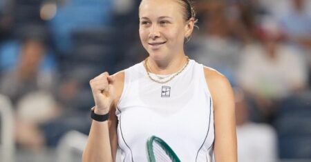 Anisimova escapa da derrota e elimina Eala na terceira fase