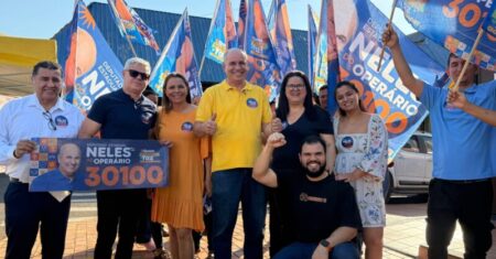 Neles do Operário inicia campanha na Feira da Vila Operária