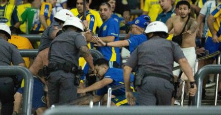 Torcedores de Corinthians e Rosario Central são detidos após confusão