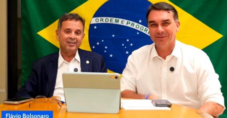 Eleger Zé Medeiros ao Senado é questão de honra e compromisso de Bolsonaro, afirma Flávio
