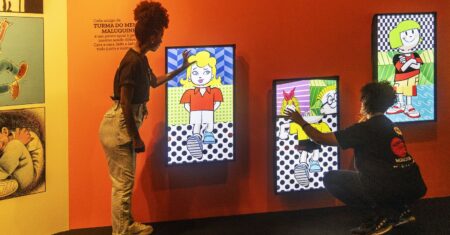 Exposição com as obras de Ziraldo encanta visitantes em Salvador
