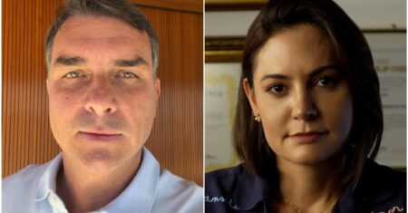 Paz entre Michelle e Flávio Bolsonaro pesa a favor do candidato do PL e ajuda em sua recuperação na pesquisa Quaest