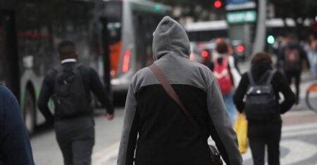 Massa de ar frio derruba as temperaturas nas regiões Sul e Sudeste