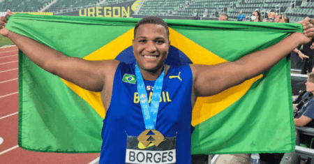 Alessandro Borges é ouro no Mundial de Atletismo Sub-20