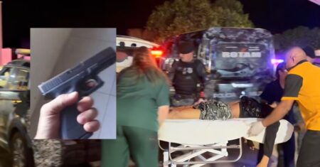 Vídeo mostra faccionado com armas desafiando policiais horas antes de ter o CPF cancelado em MT
