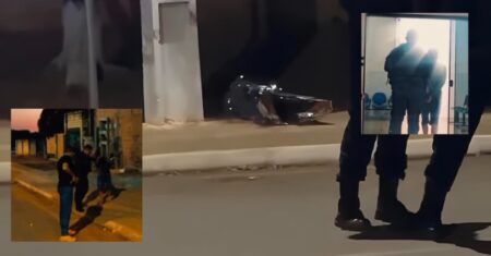 Vídeo mostra jovem morto a facadas após ser segurado e atacado a pauladas por dupla em MT; dois são presos