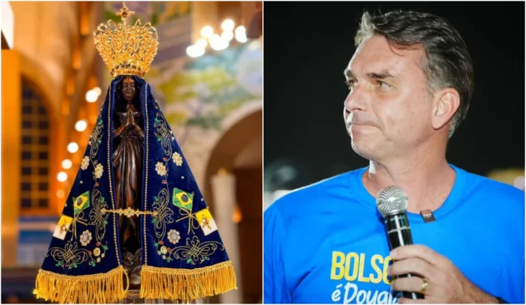 A polêmica sobre Nossa Senhora Aparecida e o impacto político na campanha de Flávio Bolsonaro