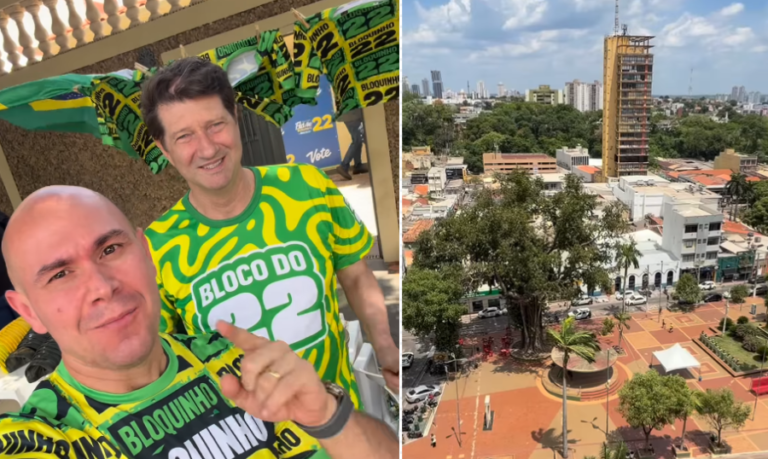Abílio Brunini e Odílio Balbinotti reúnem eleitores para o Bloquinho 22 em Cuiabá