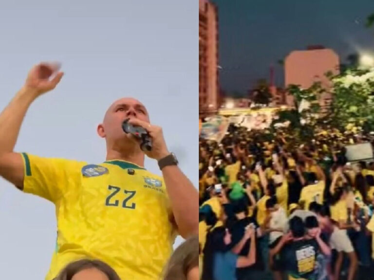 Abilio provoca oposicao e cobra promessa de partida durante ato politico em Cuiaba