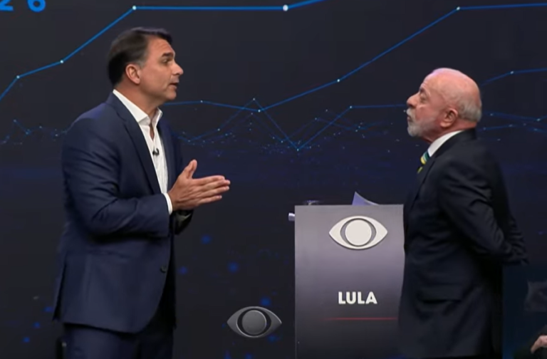 Acertos, erros e estratégias dos entornos de Flávio e Lula após debate presidencial