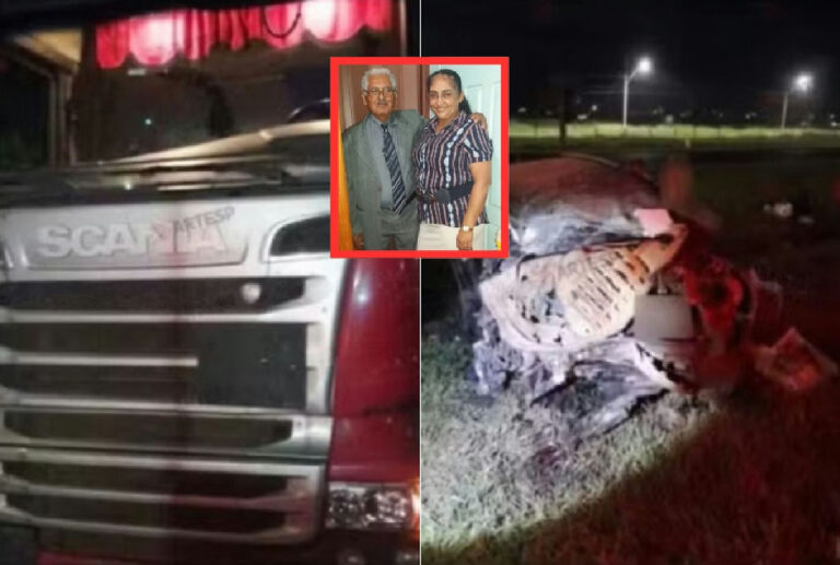 Acidente entre carro e carreta em São Paulo tira a vida de pai e filha de Mato Grosso