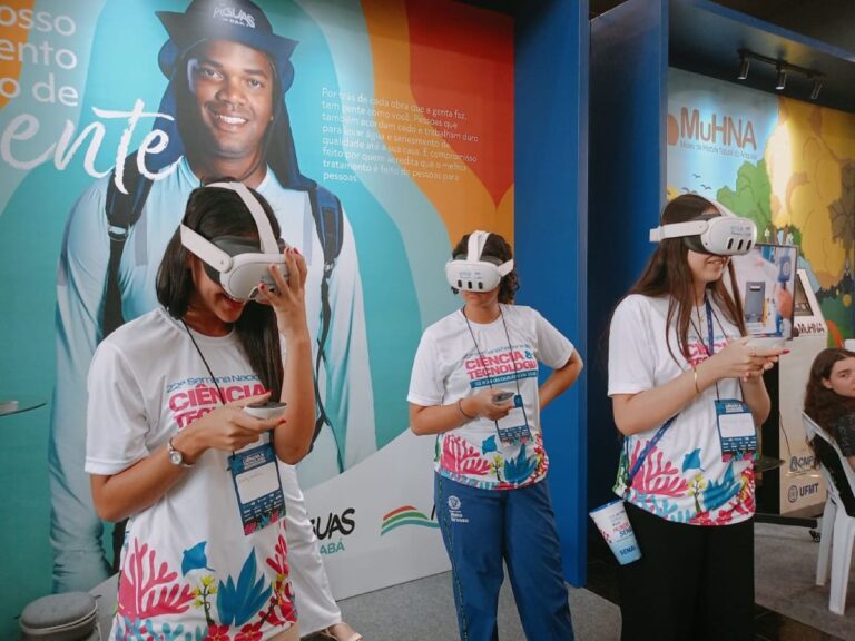 Águas Cuiabá leva tecnologia e biolodo para evento de ciência e inovação