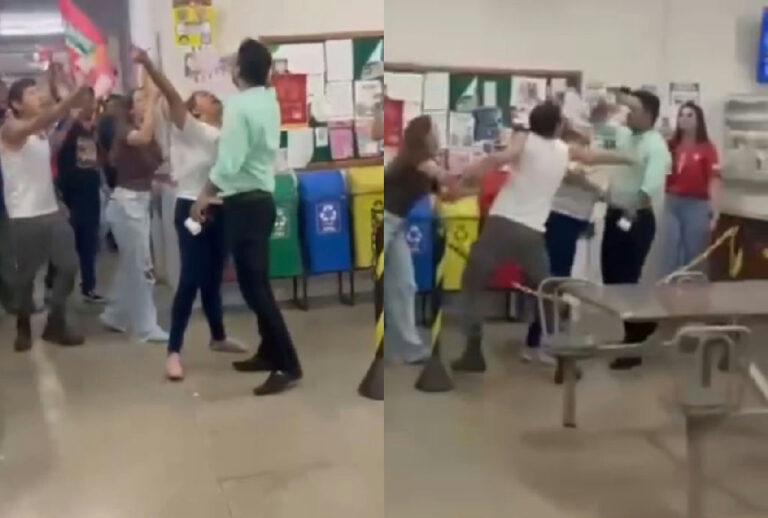 Aluno é intimidado e empurrado durante ato político na Universidade Federal de Rondonópolis