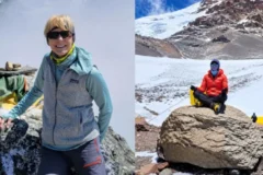 Aos 64 anos, alpinista escala montanhas pelo mundo para ressignificar o luto
