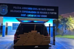 Apreensão de 40 kg de drogas em mata revela esquema de facção em Lucas do Rio Verde
