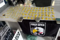 Apreensão de ecstasy em Cuiabá resulta em prisão realizada pela Força Tática