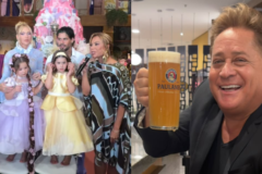 Ausência de Leonardo em aniversário de Maria Flor gera repercussão