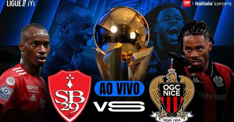 Brest e Nice duelam pela Ligue 1 com transmissão ao vivo no Brasil