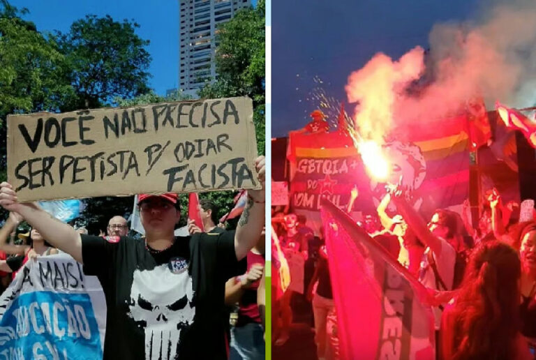 Comunidade acadêmica da UFMT realiza ato em defesa da candidatura de Lula