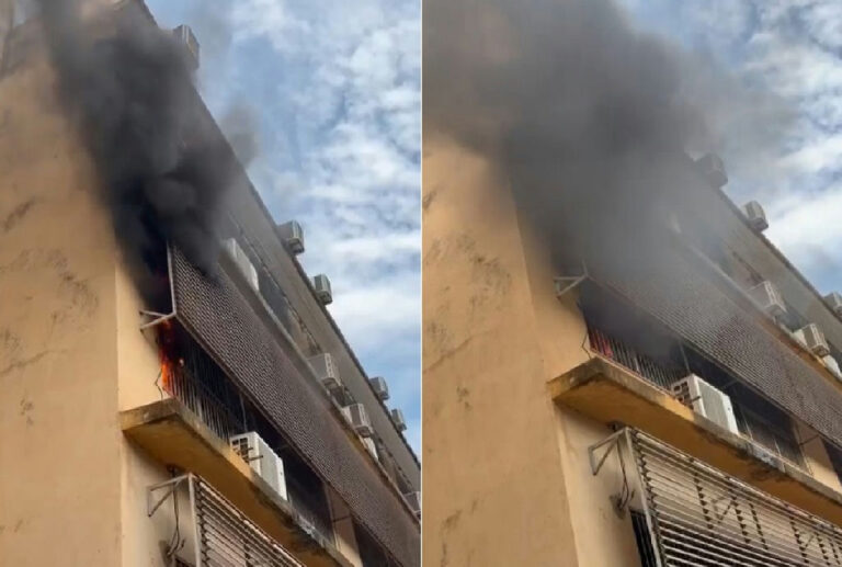 Curto-circuito em ar-condicionado causa princípio de incêndio na UFMT