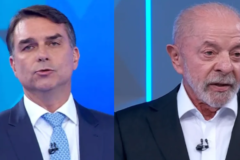 Debate presidencial tem embate sobre facções e endividamento no terceiro bloco