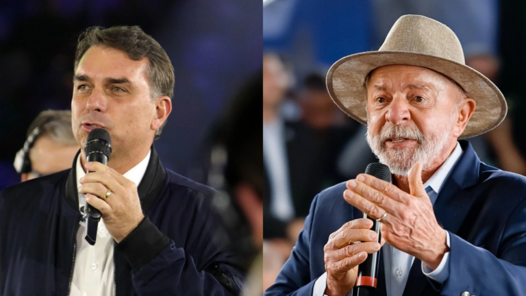 Disputa entre Flávio Bolsonaro e Lula registra a menor margem desde a redemocratização