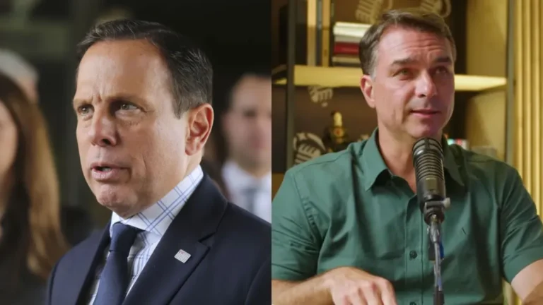 Doria organiza almoço com Flávio Bolsonaro para mais de 300 empresários em São Paulo