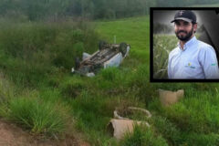 Estudante de agronomia morre após capotamento de caminhonete na Mt-247