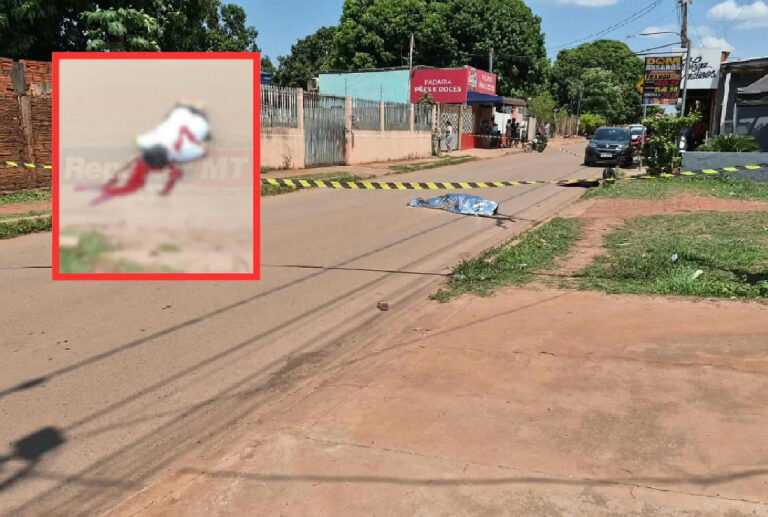 Homem com extensa ficha criminal é executado a tiros em plena luz do dia em Várzea Grande