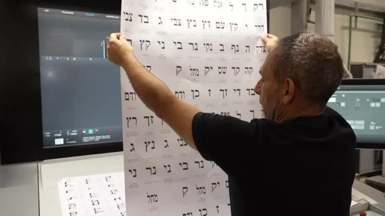 Israel inicia produção industrial de cédulas para as eleições de outubro