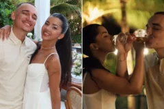 João gomes e ary mirelle celebram dois anos de união em festa familiar