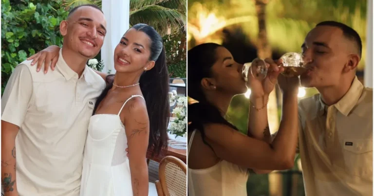 João gomes e ary mirelle celebram dois anos de união em festa familiar