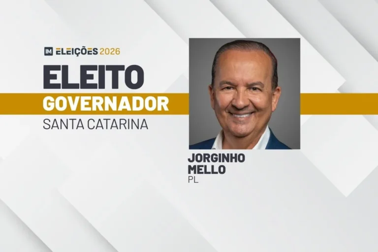 Jorginho Mello conquista reeleição para o governo de Santa Catarina no primeiro turno