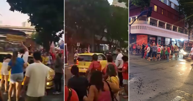 Motorista é preso em flagrante após atropelar manifestante em ato político em Belo Horizonte