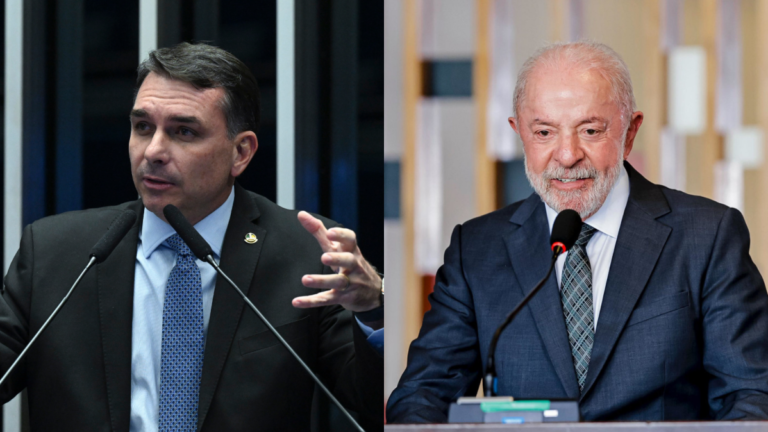 Pesquisa CNT/MDA aponta empate técnico na rejeição entre Flávio Bolsonaro e Lula