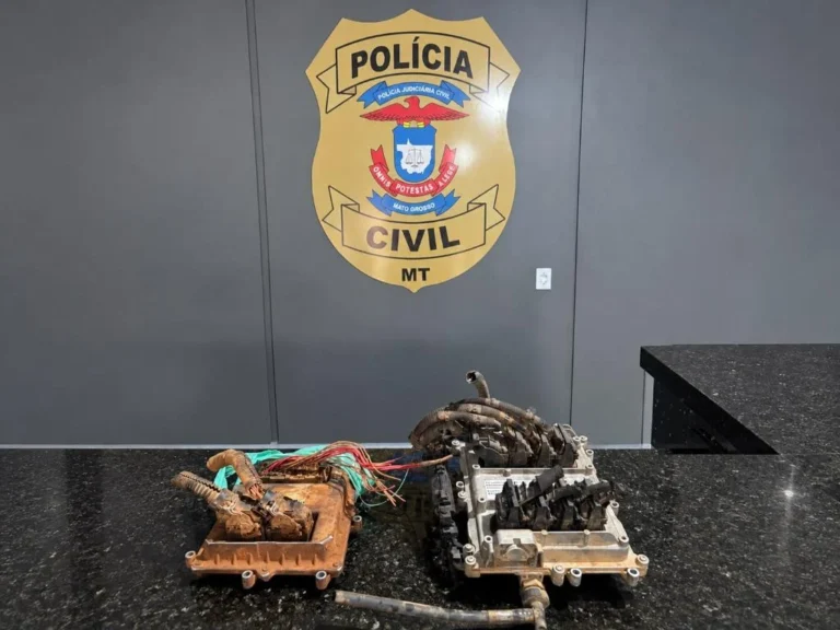 Polícia Civil prende suspeito e recupera módulos de caminhão após fuga e acidente em Mato Grosso