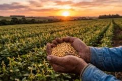 Safra 2026/27 projeta crescimento na produção de grãos com destaque para soja e milho