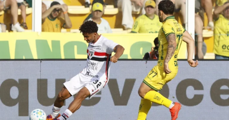 São Paulo empata com o Mirassol pelo Campeonato Brasileiro