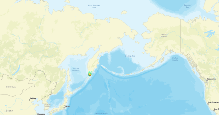 Sismo de magnitude 6,9 sacode a península de Kamchatka, na Rússia