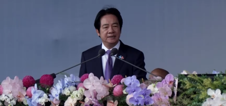 Sob pressão de Pequim, presidente de Taiwan reafirma soberania e defesa da liberdade