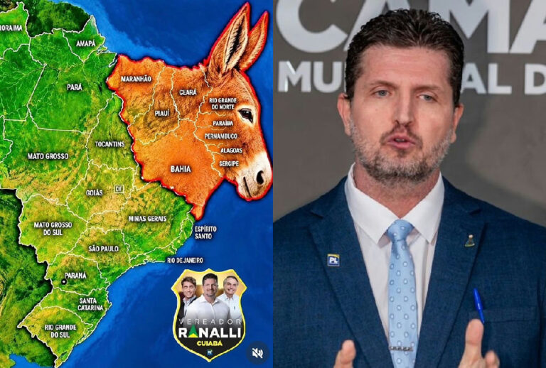 Vereador de Cuiabá gera polêmica ao associar eleitores do Nordeste a animal em rede social